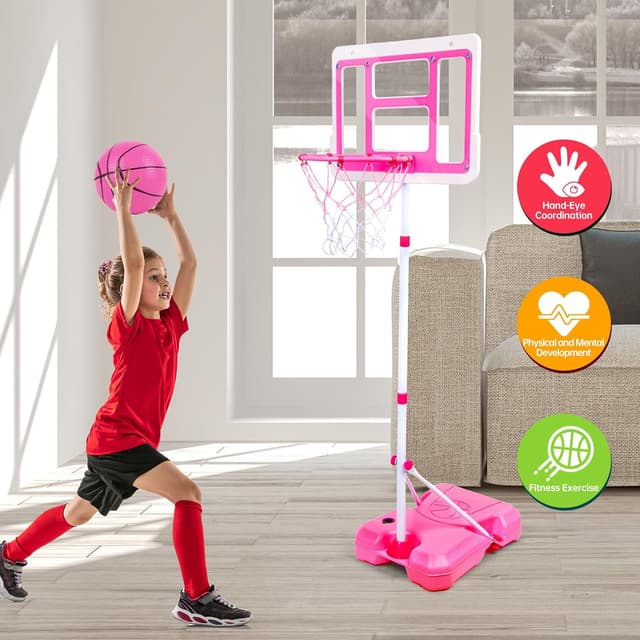 Thumbnail 6 de Kids Basketball Hoop 3.5FT-6.2FT