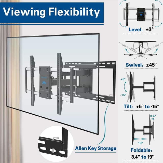 Thumbnail 2 de Mounting Dream MD2198-X1 42–70 inch TV Mount 100 lbs