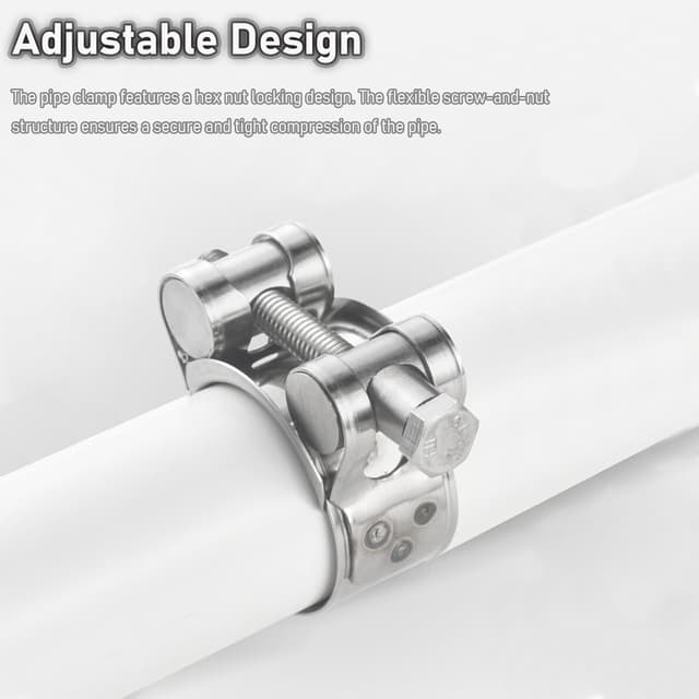 Thumbnail 3 de Lxoraziy T-Bolt Schlauchschellen 26-28mm 8er Set