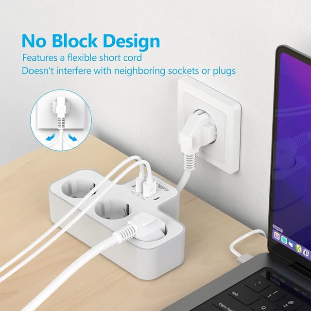 Thumbnail 2 de JSVER Ciabatta Elettrica 7 in 1 3680 W