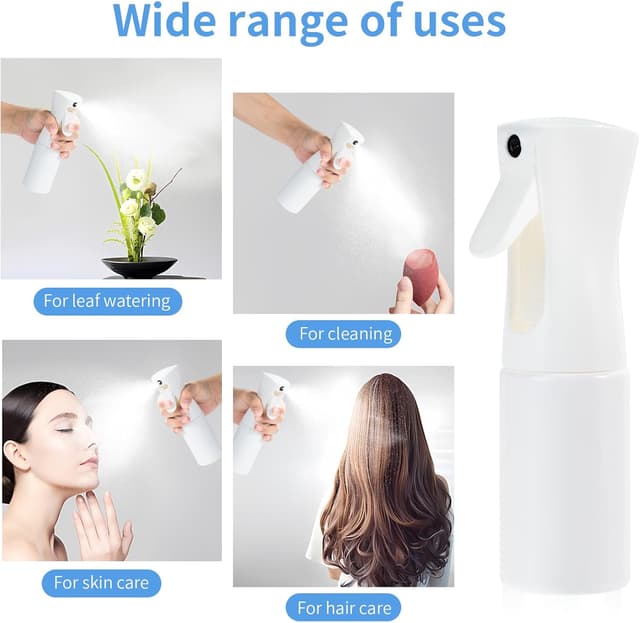 Detalle 2 de Uervoton continuous ultra-fine mist spray bottles (empty) for salon hair sprayer use