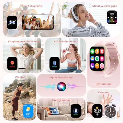 Thumbnail 6 de Miecgth Reloj Inteligente Mujer 🌸 con Monitoreo y Llamadas