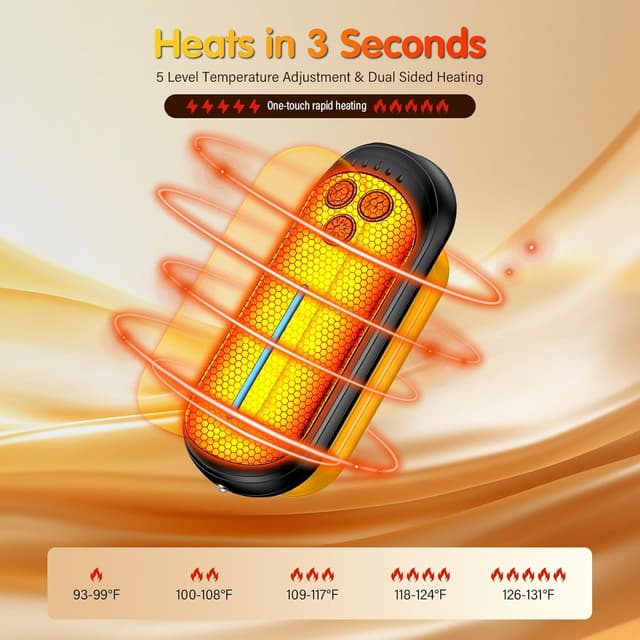 Thumbnail 2 de Eyoushow Hand Warmers 3000mAh 2-Pack