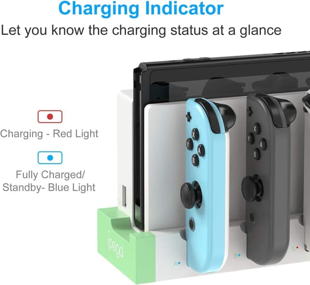 Thumbnail 4 de Ladestation für Switch Joy‑Con 7‑Fächer