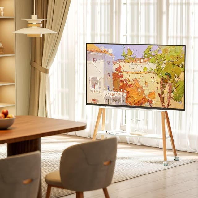 Detalle 2 de ECOTINY TV Ständer mit Rollen bis 40 kg