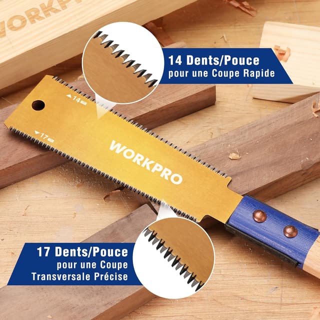 Thumbnail 3 de WORKPRO Scie Japonaise 150 mm