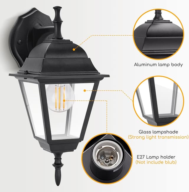 Detalle de Aigostar Applique E27 60 W