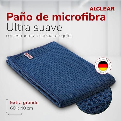 Detalle 2 de Alclear International Secador Mágico 🧼 - Gamuza Microfibra 2 Unidades