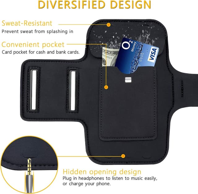 Detalle 2 de Gritin Running Armband for iPhone 6.1"