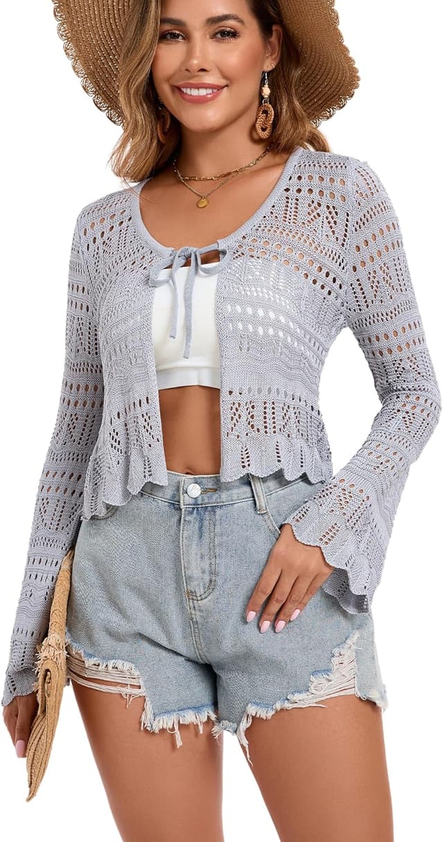 Detalle de Dosieyeo Strickjacke Cardigan 175 cm