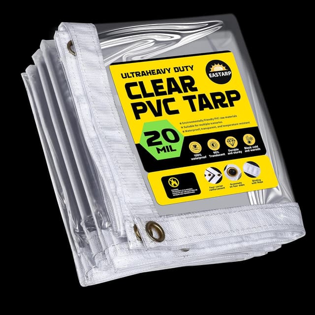 Thumbnail 6 de EASTARP 3'x6' Clear Vinyl Tarp 🏕