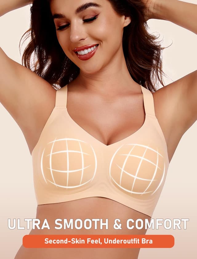 Thumbnail 3 de Gailife Wireless Push Up Bra for Women, Seamless Full Coverage