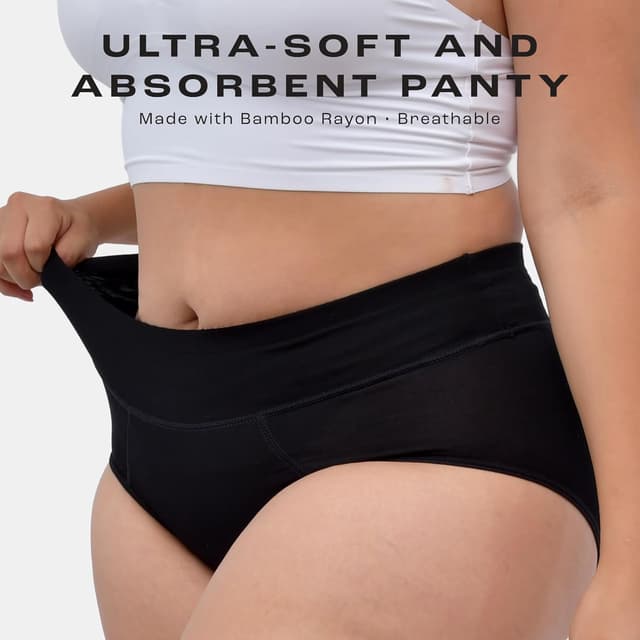 Thumbnail 1 de Bambody Absorbent Panties Overnight Leakproof Period Underwear 🩲