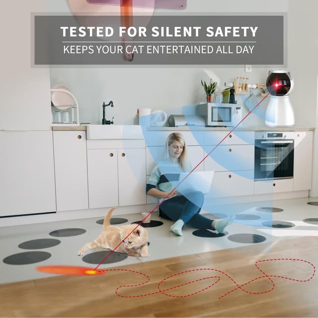 Thumbnail 5 de Petiepaw Jouet pour Chat 1000 mAh đź”´