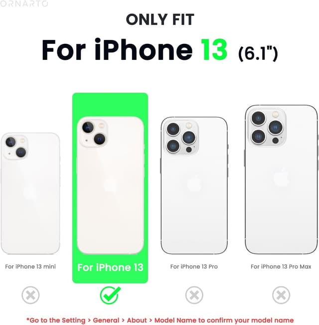 Detalle 2 de ORNARTO iPhone 13 liquid silicone case 6.1in