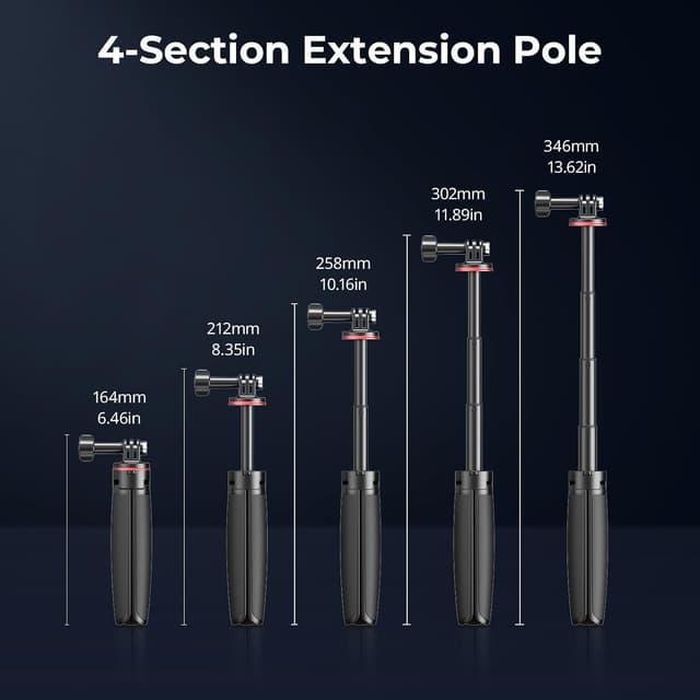 Thumbnail 5 de SMALLRIG 5568 Mini trépied portable