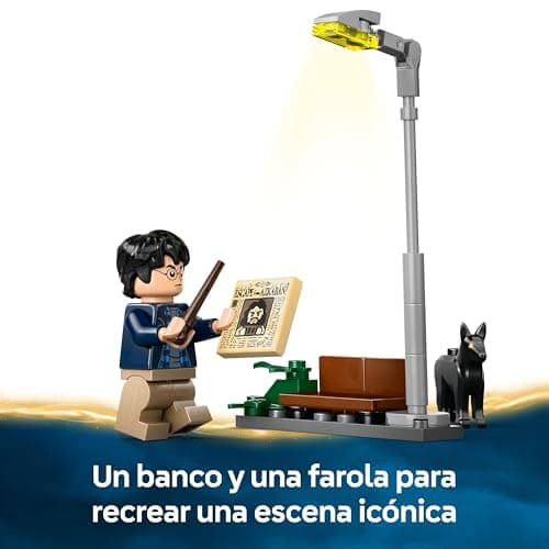 Detalle de LEGO Harry Potter 76446 Aventura en el Autobús Noctámbulo con 5 minifiguras y accesorios