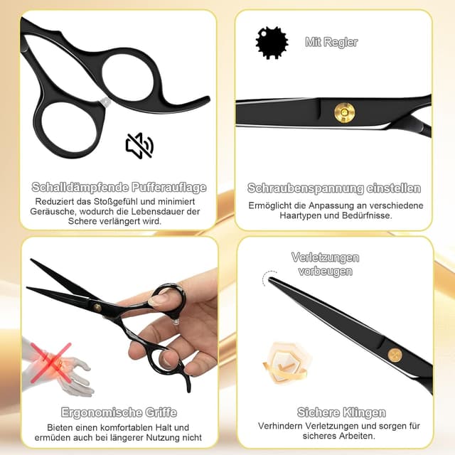 Thumbnail 2 de SURFOU Friseurscheren Set 6,7 Zoll Haarschneideset