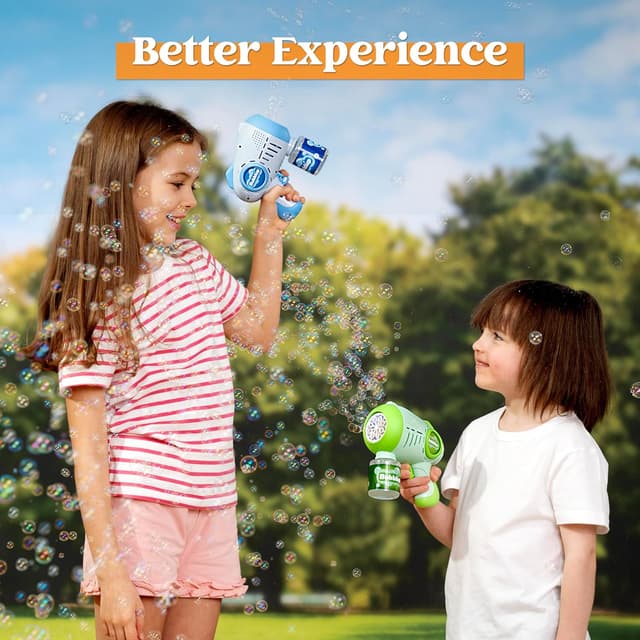 Thumbnail 5 de JOYIN 2 Kids Bubble Guns Set