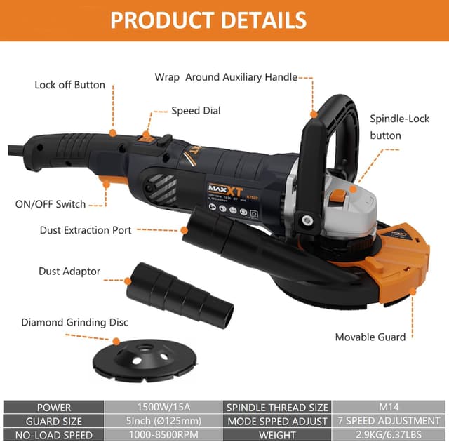 Thumbnail 5 de MAXXT Levigatrice per Cemento 1500W 🛠