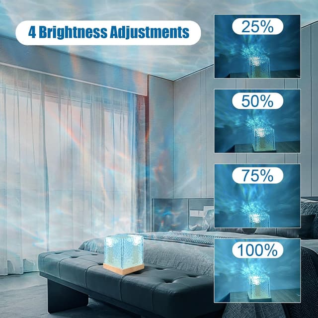 Thumbnail 3 de Exsivemy LED Sternenhimmel Projektor mit 16 Effekten