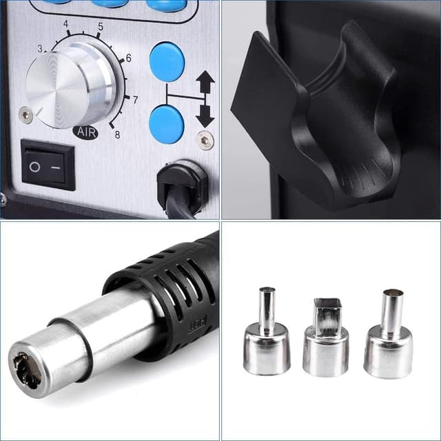 Detalle de Uten 959D Stazione aria calda 24-120 L/min