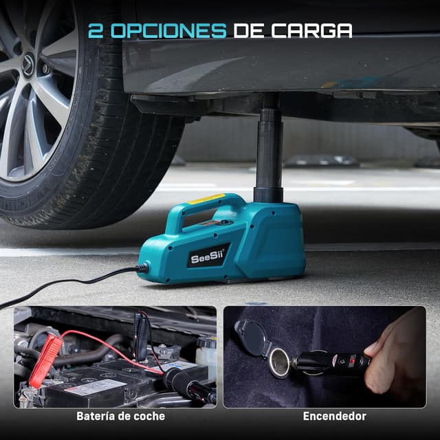 Thumbnail 5 de SEESII Gato Hidráulico 5T 12V para coche