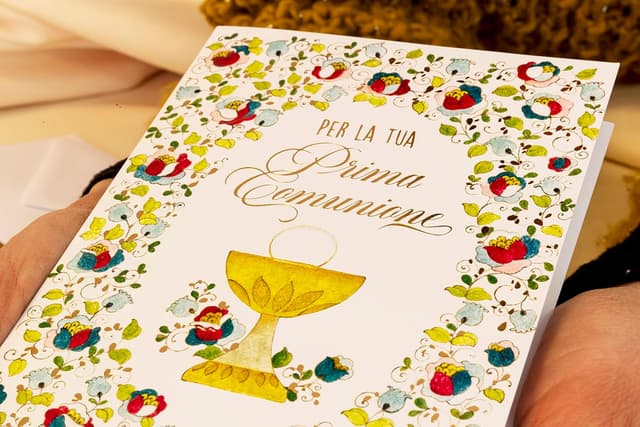 Thumbnail 1 de ARKRAFT Tarjeta de Felicitación de Comunión con Bolsita 💌