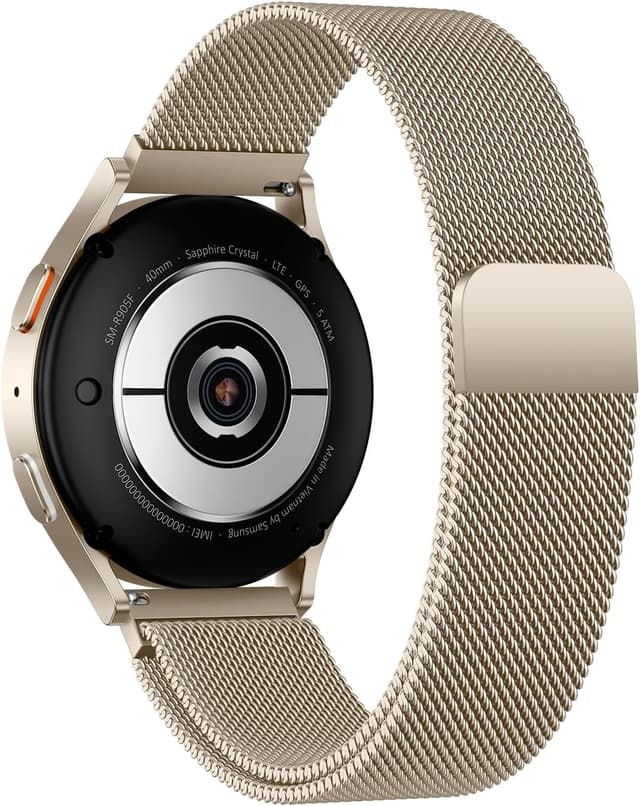 Detalle 2 de LYYLTX Edelstahl Mesh Uhrenarmband mit Magnetverschluss – Ersatzband für Smartwatch & klassische Uhren