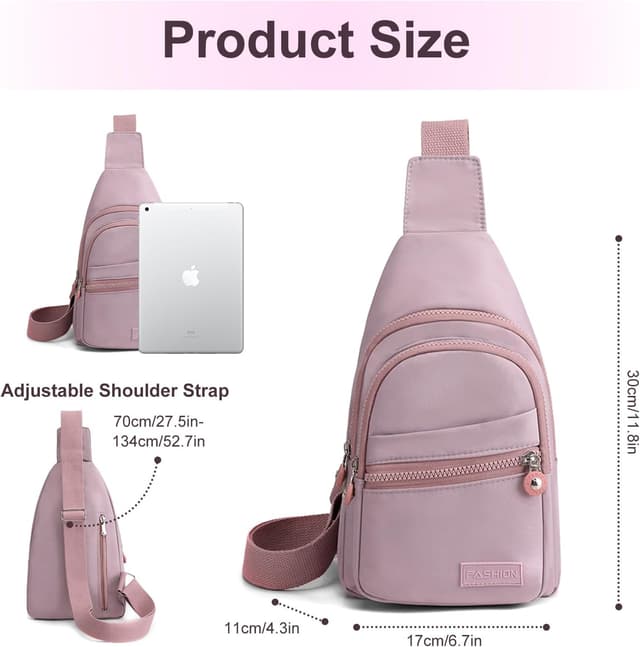 Detalle de Aucuu Zaino monospalla 30×17×11 cm