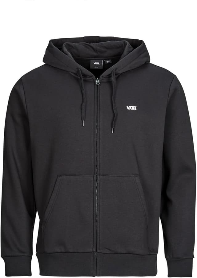 Detalle de Felpa con cappuccio Vans Left Chest FZ Po da uomo, vestibilità classica