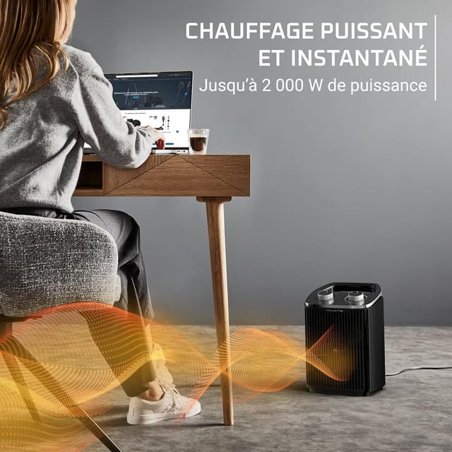 Thumbnail 2 de Rowenta SO2350F0 Radiateur d’appoint 2000 W pour 35 m²