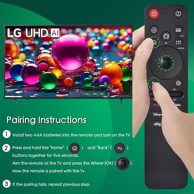 Thumbnail 6 de AI Magic Remote for LG AN-MR25GA Replacement