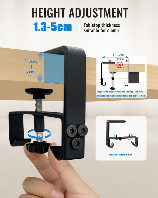 Thumbnail 2 de Treibo Kabelkanal Schreibtisch 90 cm