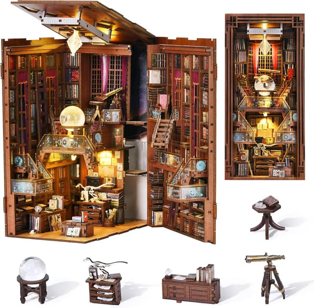 Imagen de MiniCity Book Nook DIY Miniatur-Buchstütze en OfertitasTOP