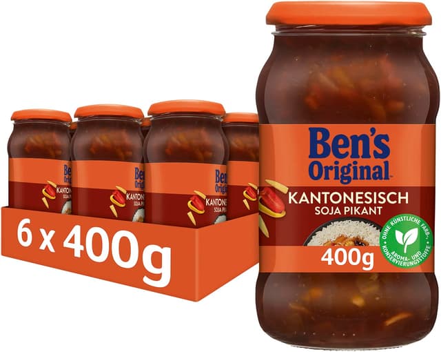 Imagen de BEN'S ORIGINAL Sauce Kantonesisch 6×400g 🍶 en OfertitasTOP
