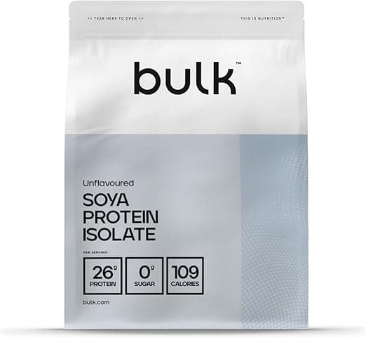 Detalle de Bulk Proteína de Soja Aislada 1kg - Batido Vegano 💪