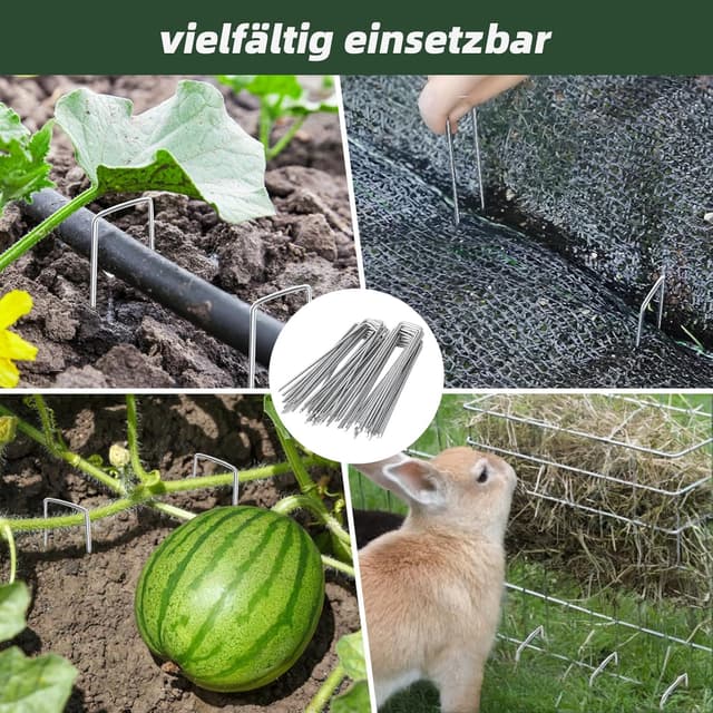 Detalle 1 de GREELUE Bodenanker für Unkrautvlies Ø3 mm