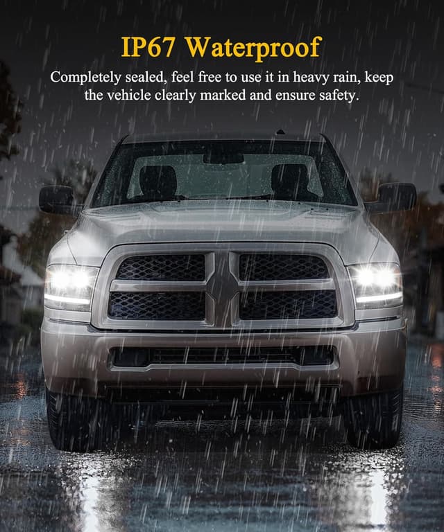 Thumbnail 6 de Partsam Full LED Headlights Assembly (DOT Approved) for 2009-2018 Ram 1500/2500/3500, Dual Projector LED Pair
