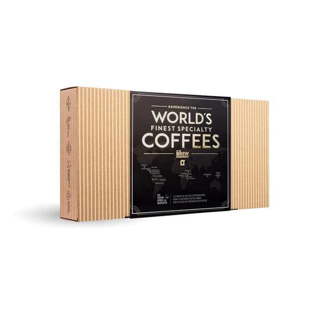 Detalle de Innovatives Kaffee Geschenk Set für Männer & Frauen – 14 Single-Estate & Bio Spezialitäten als Probierset von weltweit