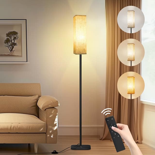 Detalle de CRLL 12W floor lamp with remote control