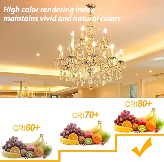 Detalle 2 de BRIMAX E14 LED candle bulbs 4W 10 pack