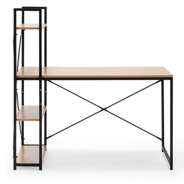 Detalle de VS Venta-Stock Lidia Escritorio 120 cm negro escritorio 😊