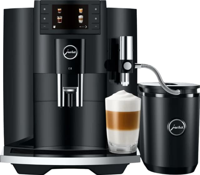 Thumbnail 10 de Jura E8 Piano Black Kaffeespezialitäten auf Knopfdruck