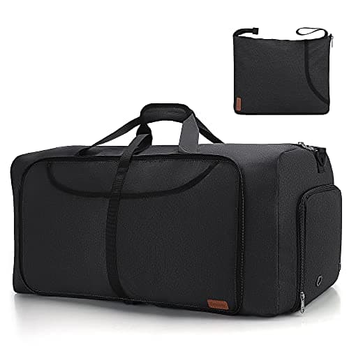 Detalle de VS VOGSHOW Vogshow 120L bolsa de viaje plegable grande impermeable con compartimento para zapatos