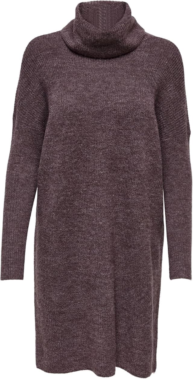 Detalle de ONLY Robe Jana Noir robe tricot manches longues