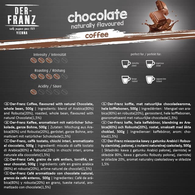 Thumbnail 2 de Der-Franz Café mezcla 3 x 500 g