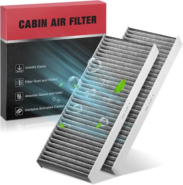 Detalle de BDFHYK CF10553 Cabin Air Filter with Activated Carbon for Nissan Pathfinder/Xterra/Frontier & Suzuki Equator
