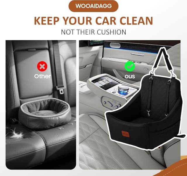 Thumbnail 5 de WOOAIDAGG Hundeautositz 20 inches