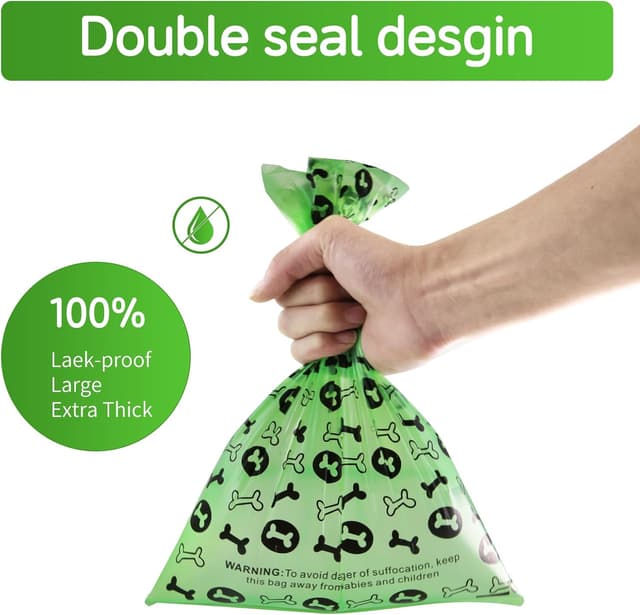 Detalle 2 de OIRLVCE Dog Poo Bags 540-count, extra thick